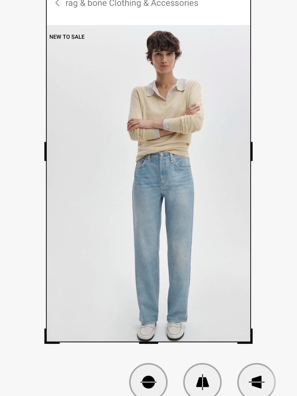 Rag and bone sweatpant  jeans